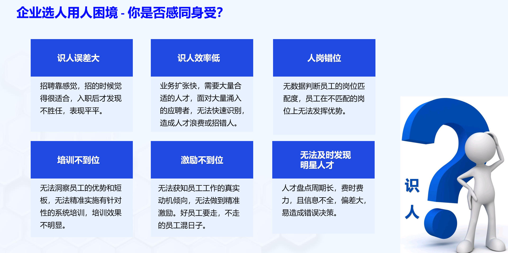 企業(yè)選人用人困境 - 你是否感同身受？